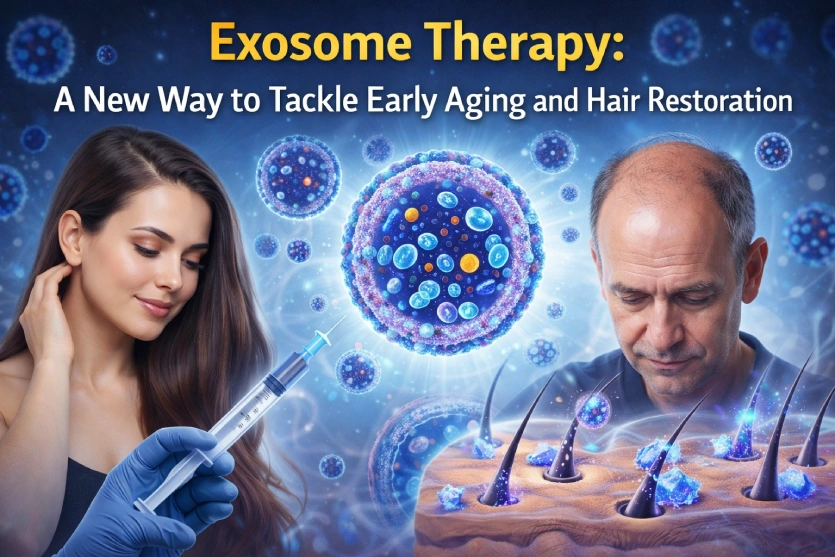 Exosome Therapy: A New Way to Tackle Early Aging and Hair Restoration