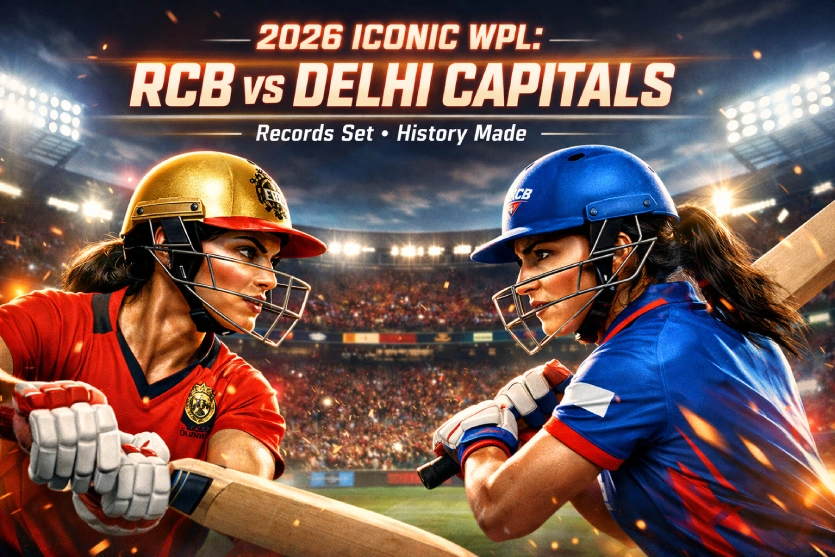2026 Iconic WPL: RCB vs. Delhi Capitals With Records Set