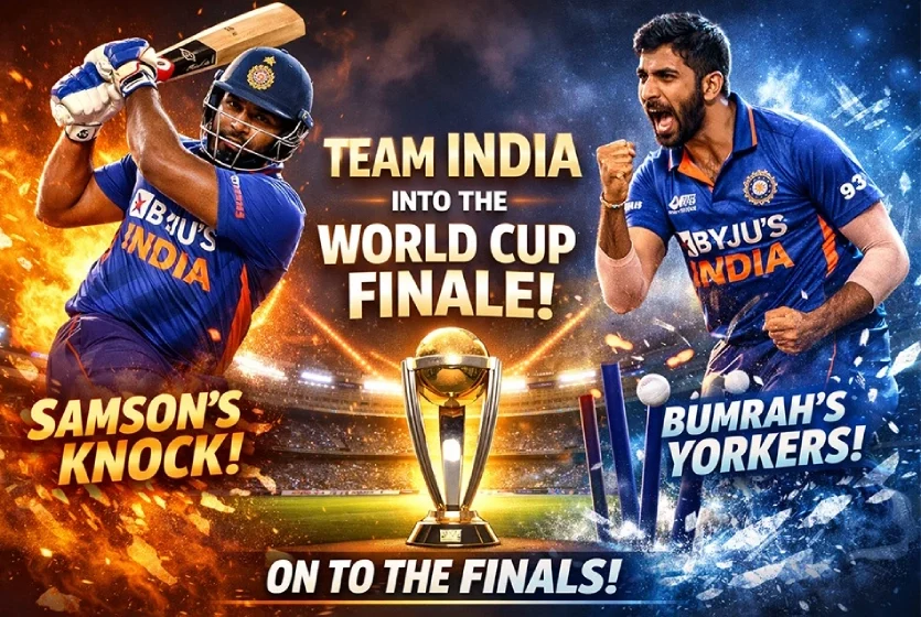 Samson’s Knock and Bumrah’s Yorkers Secured Team India's Spot in World Cup Finale