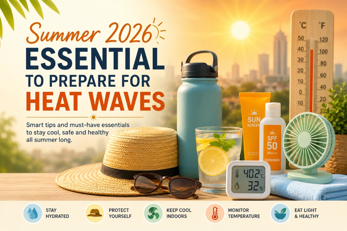 Surviving India’s Scorching Summer 2026: Alerts, Tips, and Essentials