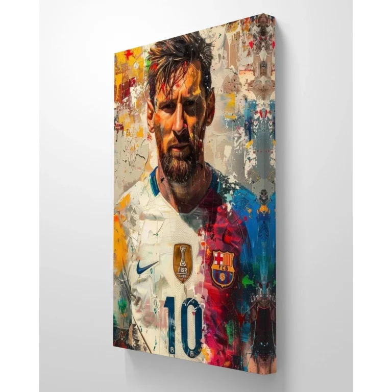 Lionel Messi Canvas Wall Painting