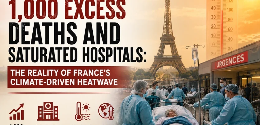 1,000 Excess Deaths and Saturated Hospitals: The Reality of France’s Climate-Driven Heatwave
