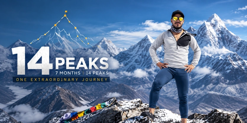 14 Peaks: The Journey of Nirmal Purja Redefining High Altitude Mountaineering Records
