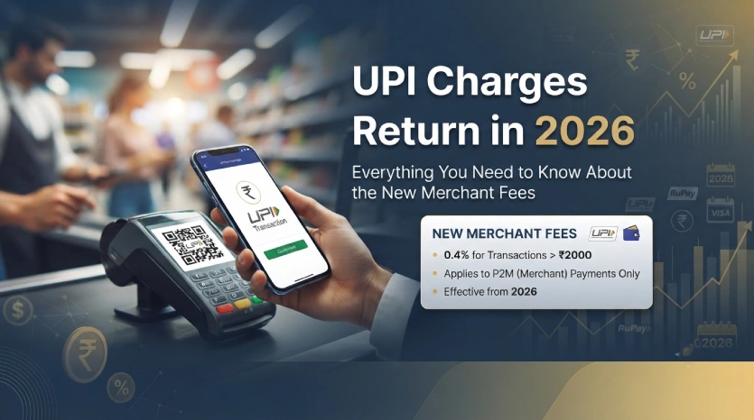 UPI Charges Return in 2026: Everything You Need to Know About the New Merchant Fees