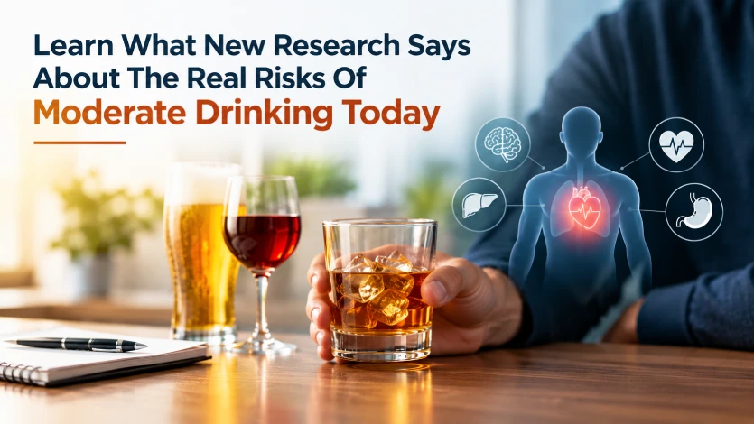 Learn What New Research Says About The Real Risks Of Moderate Drinking Today