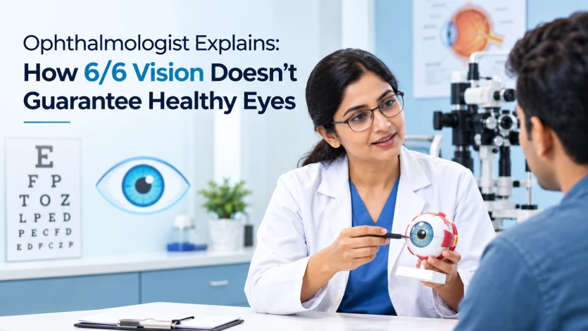 Ophthalmologist Explains: How 6/6 Vision Doesn’t Guarantee Healthy Eyes